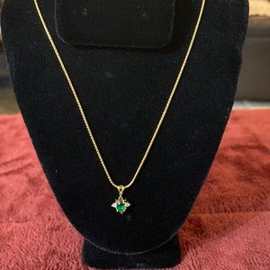 Golden double sided Necklace